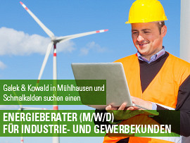 Anzeige Energieberater für Industrie- und Gewerbekunden (M/W/D)