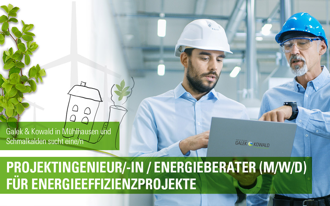 Anzeige Projektingenieur/in / Energieberater (M/W/D) für Energieeffizienzprojekte