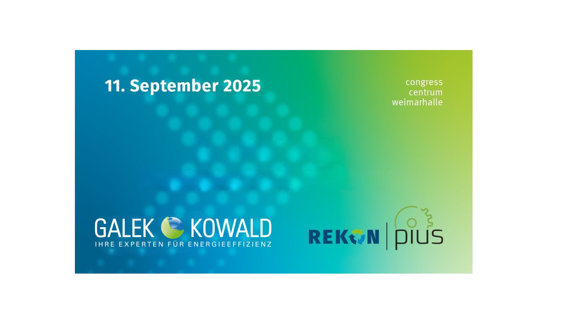 REKON 2025 in Weimar